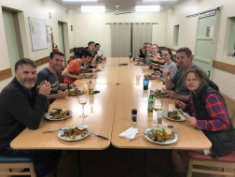 Group dinners.